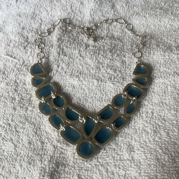 Beautiful aquamarine necklace hard to fine - Picture 2 of 2